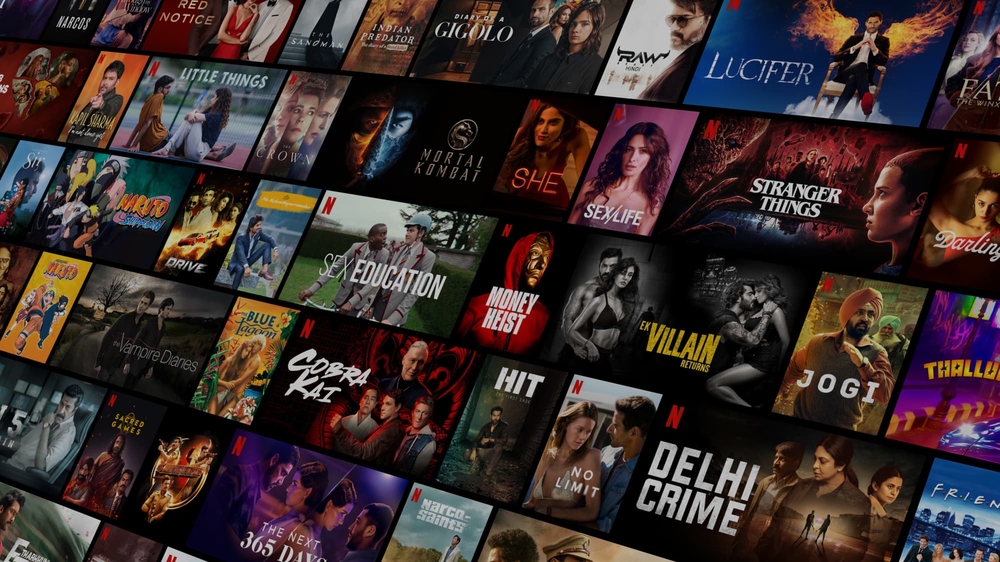 Netflix Home Page